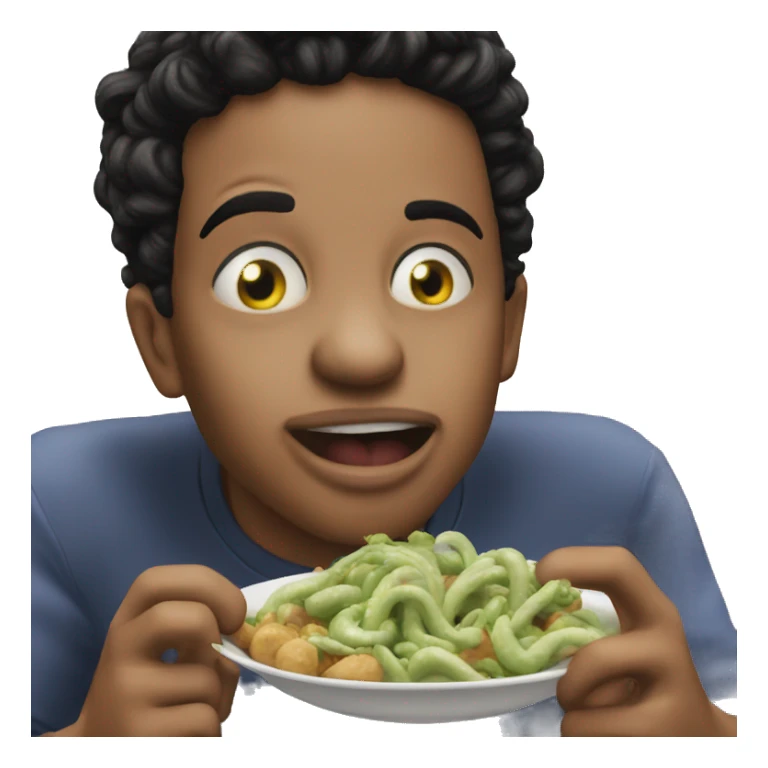 kendall eating aliens sticker