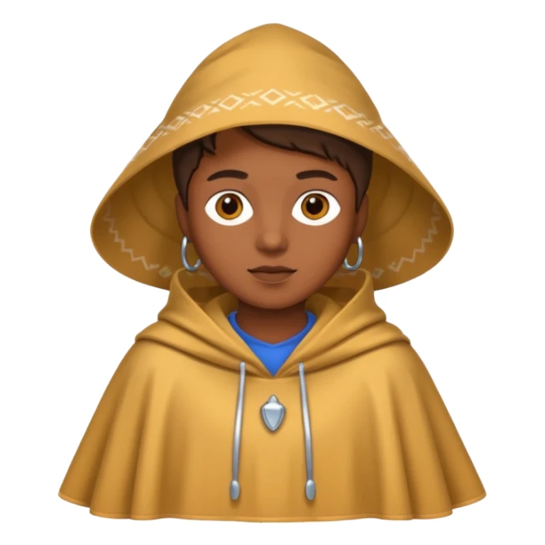 poncho andin sticker