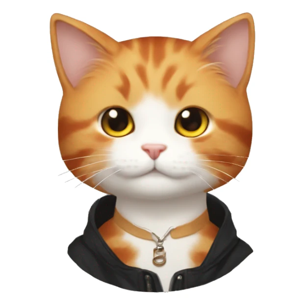 Minho the ginger cat from Stray Kids sticker