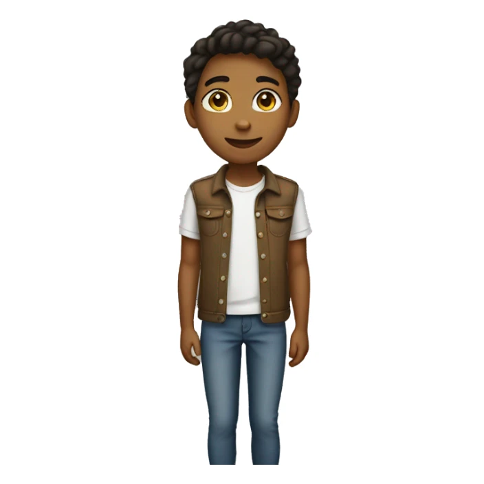 full length teenager sticker