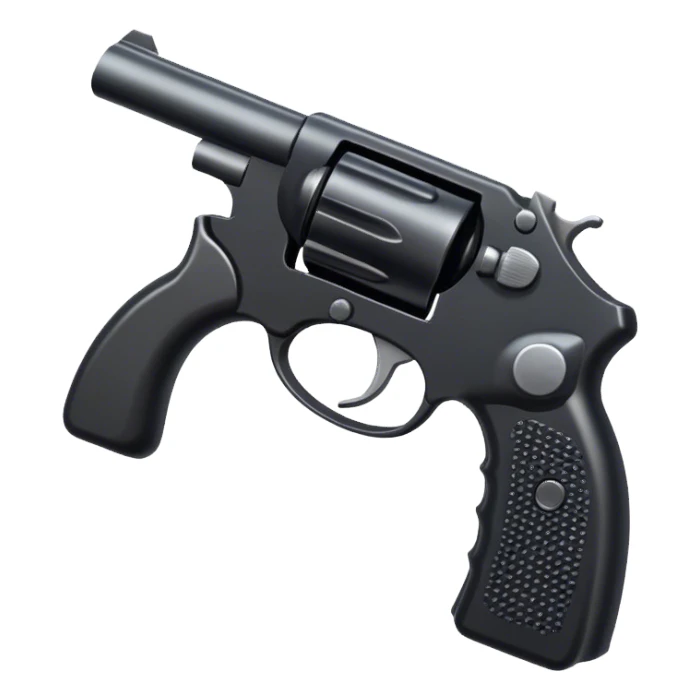 A gun sticker