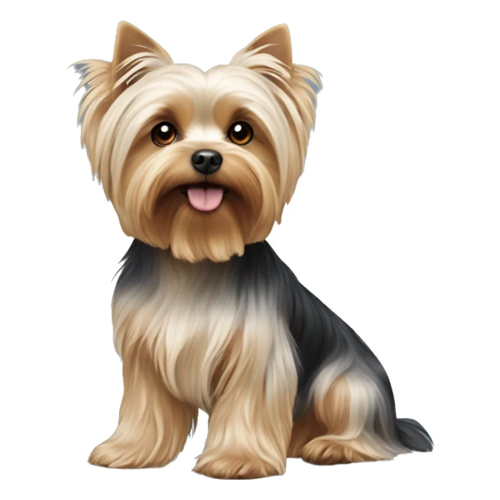 Yorkshire Terrier and Maltese crossbreed sticker