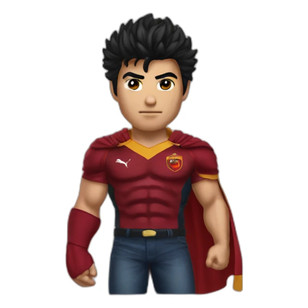 kenshiro as roma shirt sticker