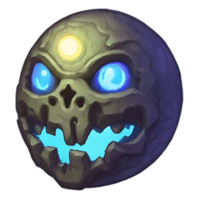 Moon Lord from terraria sticker