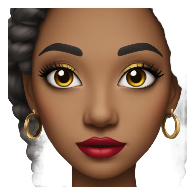 makeup artist girl social e sticker