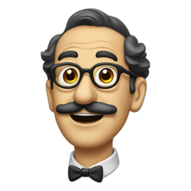Groucho Marx sticker
