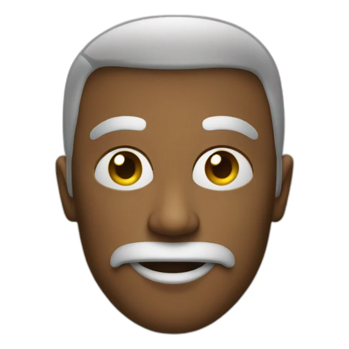 Visage carré sticker