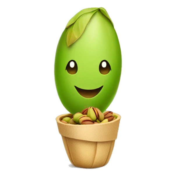 pistachio wishes happy Eid sticker