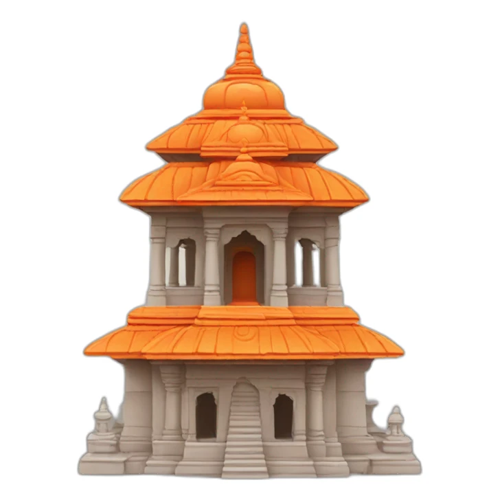 Ram mandir  sticker
