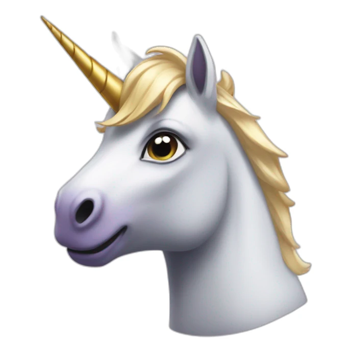 Chat sur une licorne sticker