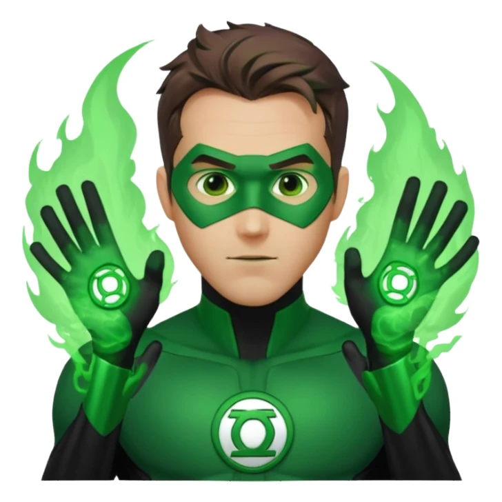 green lantern ryan reynolds sticker
