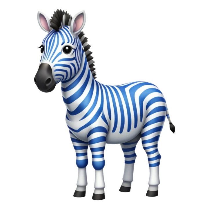zebra wearing shorts sticker