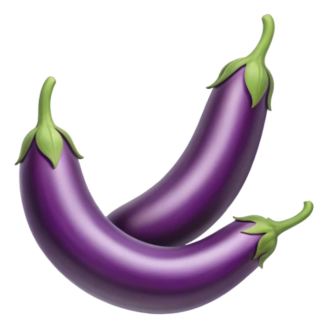 long eggplant sticker