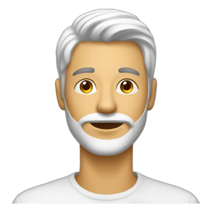 guy who using a fragrance sticker