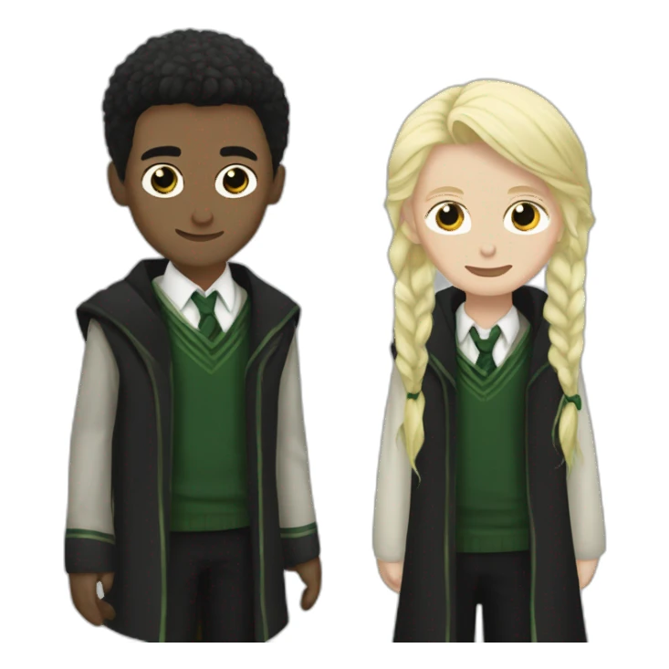 Harry Potter and Drack Malfoy sticker