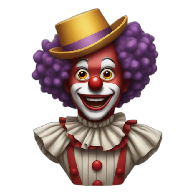 IT CLOWN sticker