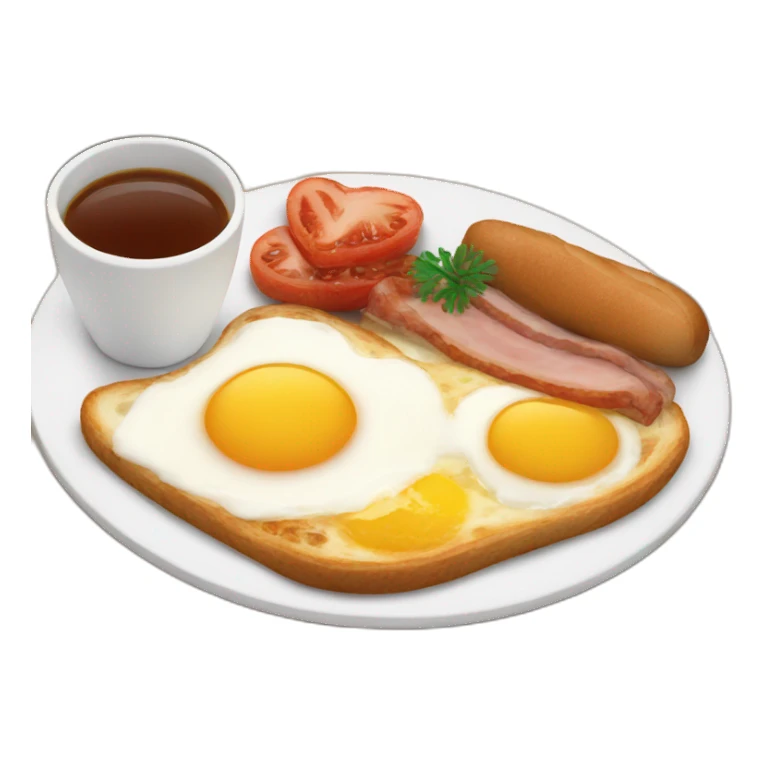 English breakfast  sticker