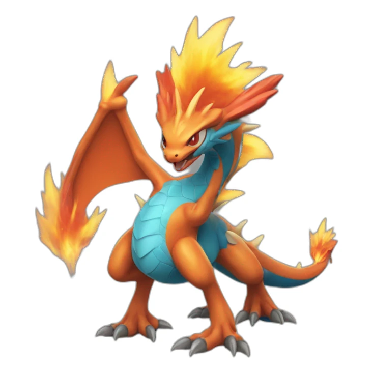 Dracaufeu le pokémon sticker