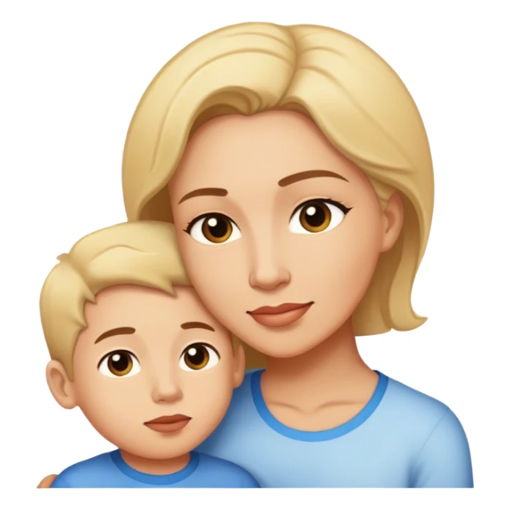 Mom son sticker