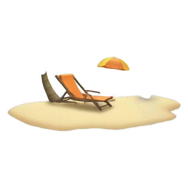 Tropical island relax sticker