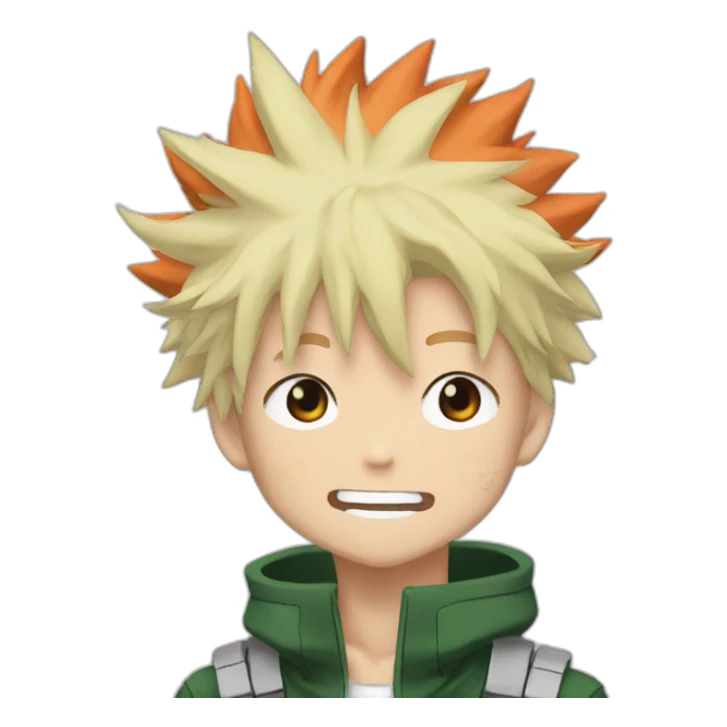 Bakugo my hero academia neutral sticker