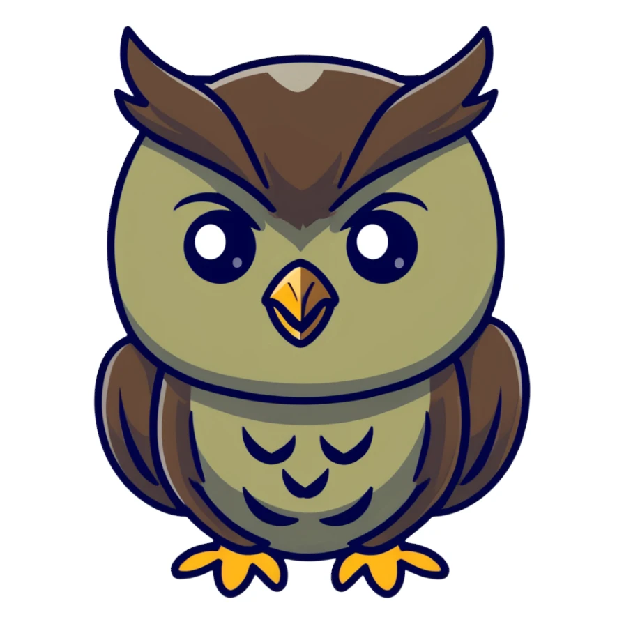 owl trollface meme sticker