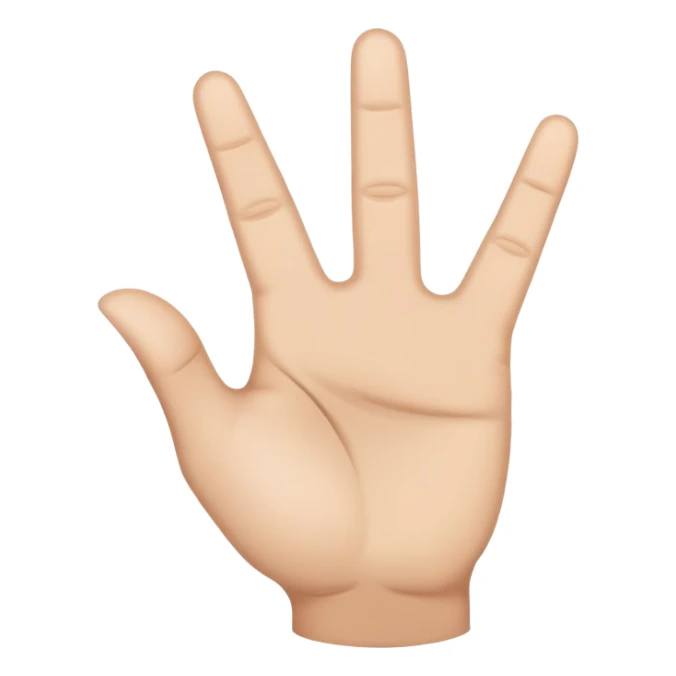 yvl hand sign  sticker