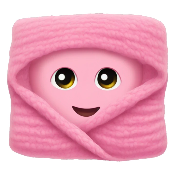 Pink cozy blanket sticker