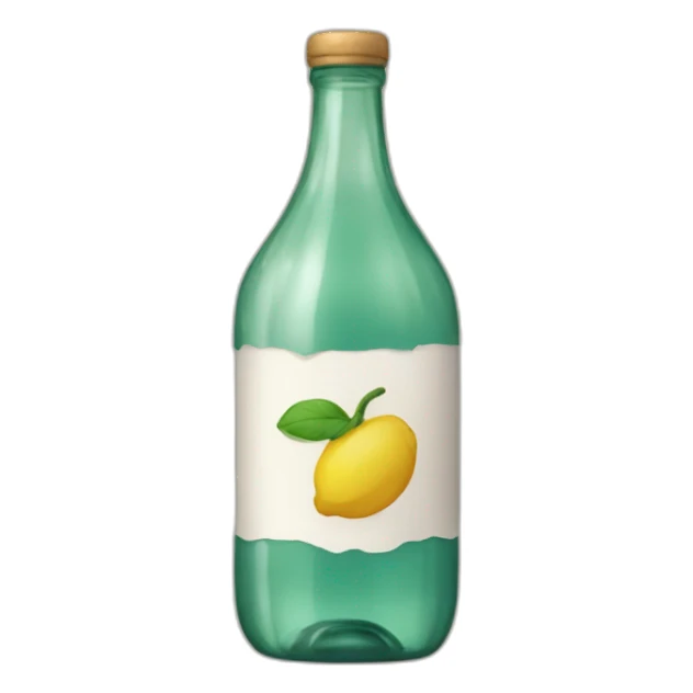 Botella de guaro sticker