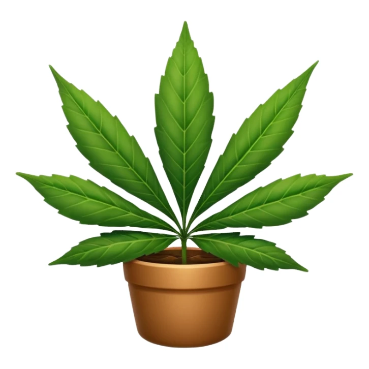 pot leaf sticker