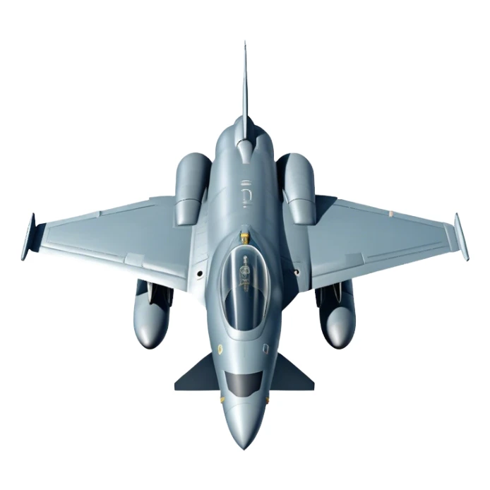 Fighter jet upside down  sticker