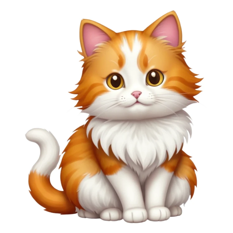 Cat with a booty sticker