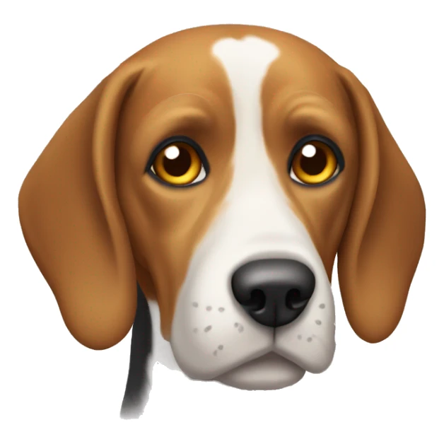 Old beagle  sticker