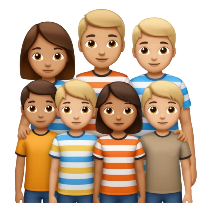 KIDS IN STRIPES sticker