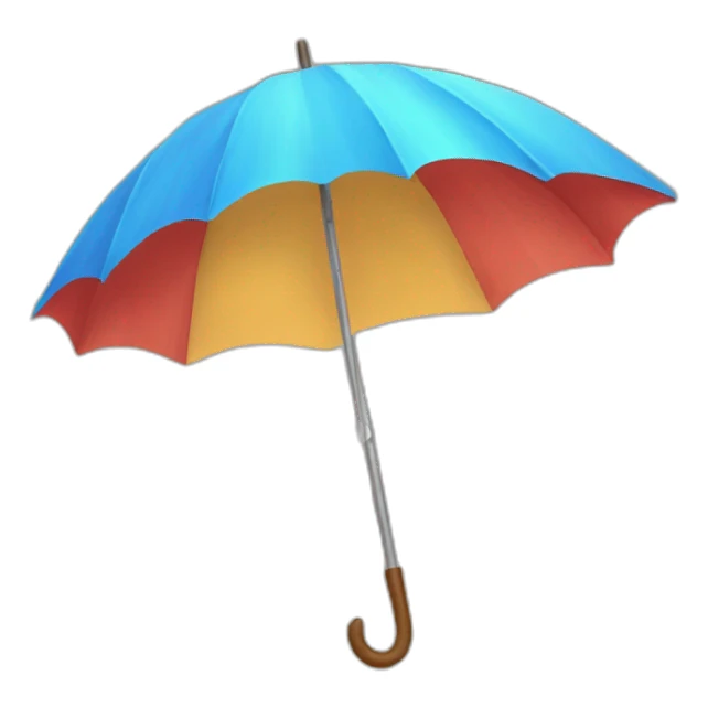 Paraguas colores sticker