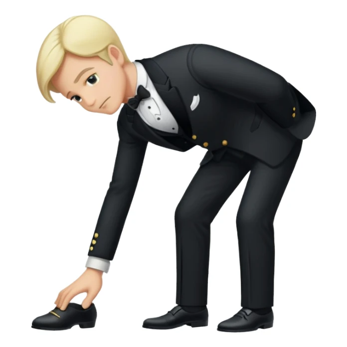 Butler bowing sticker