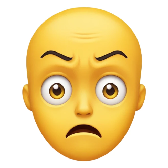 Fear character from inside out movie sticker