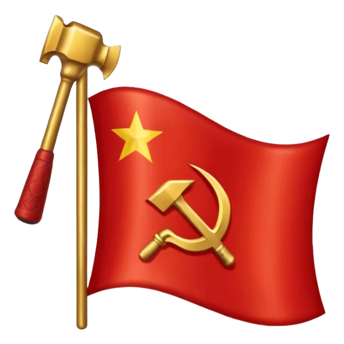 Ussr flag sticker