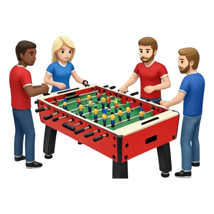 Office Foosball Area sticker
