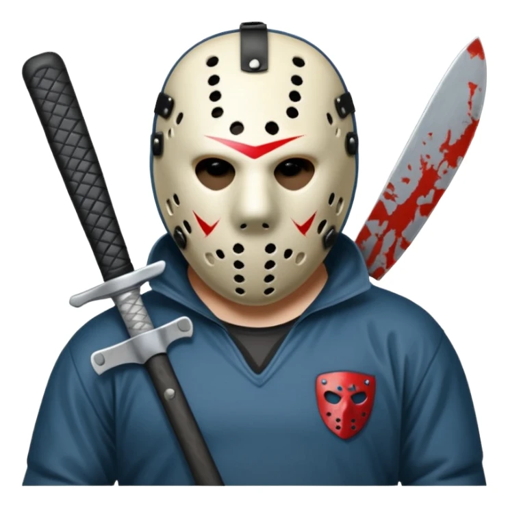 Happy Jason voorhees sticker