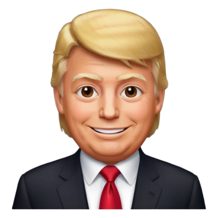 Trump looking sexy sticker