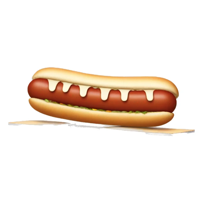 A hotdog playing ping pong  sticker
