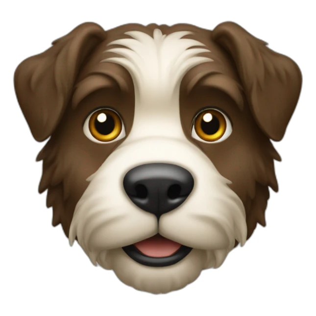 Welsh a bruin met brede bles sticker