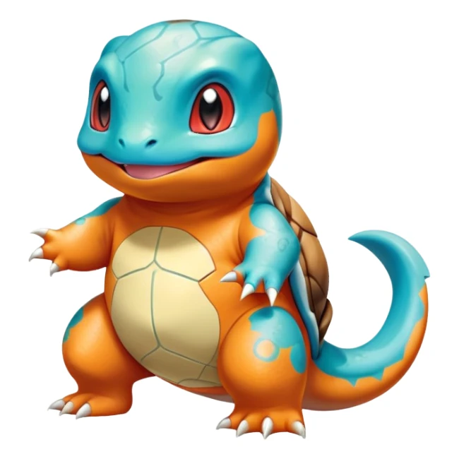 Shiny Exotic Bulbasaur-Squirtle-Charmander-Hybrid-Creature sticker