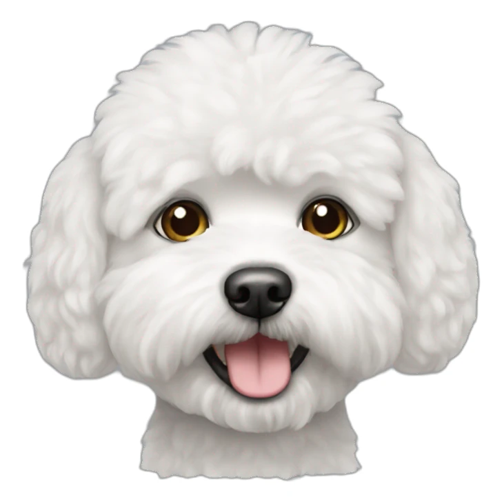 Bichon friser sticker