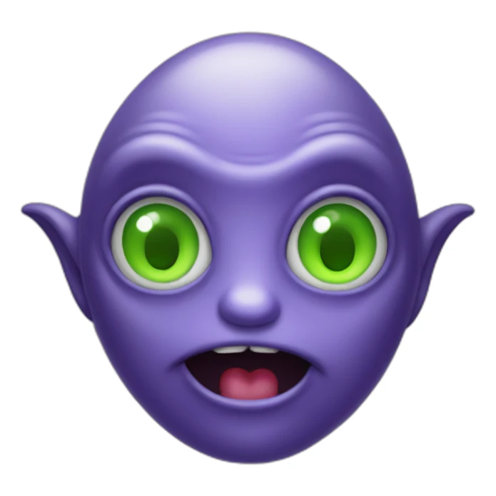 Alien heureux sticker