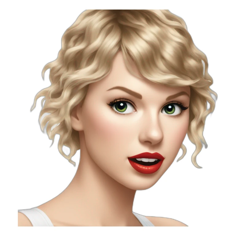 taylor-swift-milk-on-face sticker