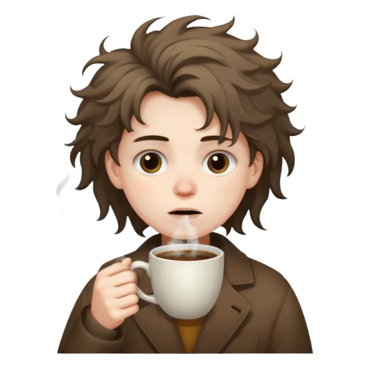 dying but still need coffee sticker