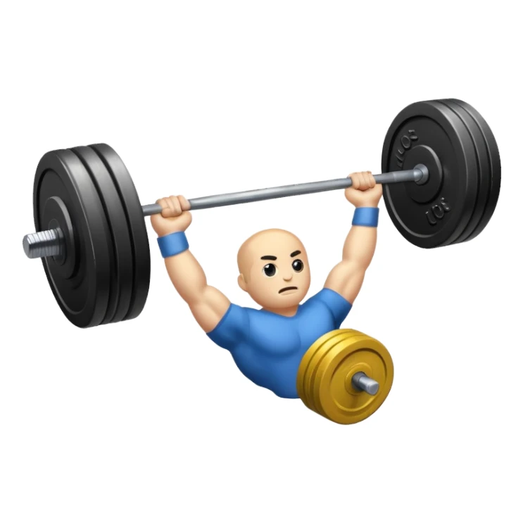 Barbell sticker