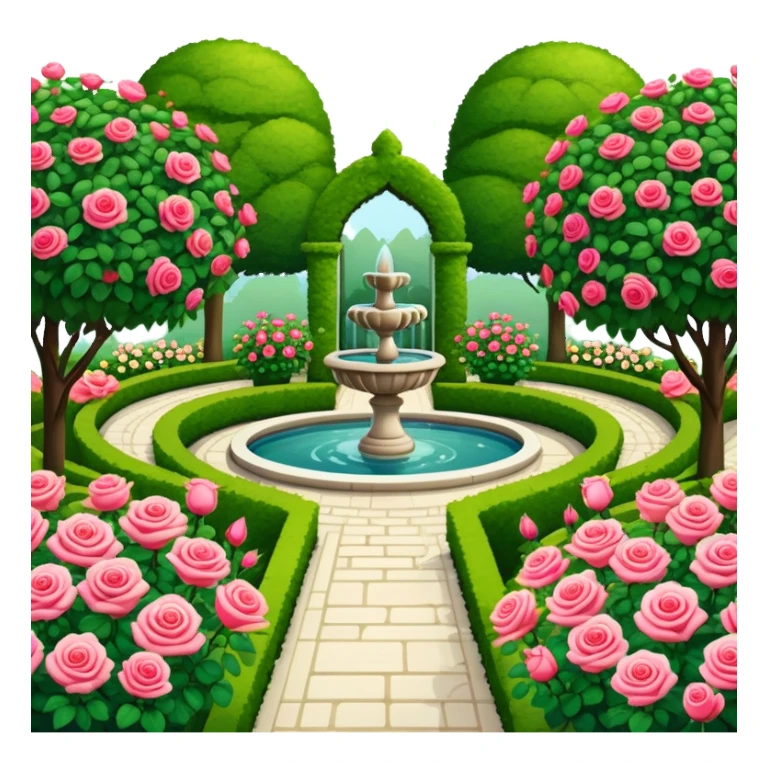 Fancy deluxe garden sticker